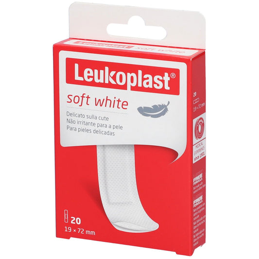 LEUKOPLAST SOFT WHITE72X19 20P