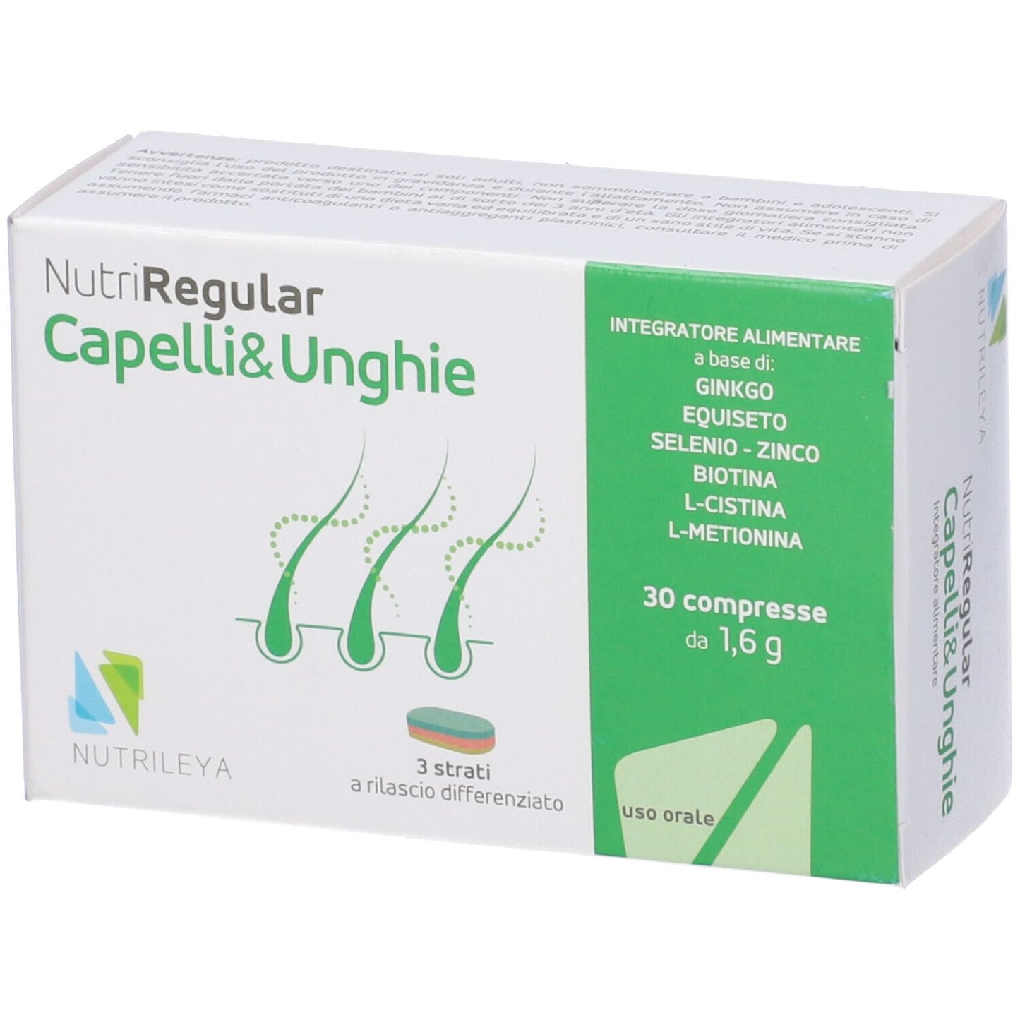 978508137 - NUTRIREGULAR CAPELLI 30CPR