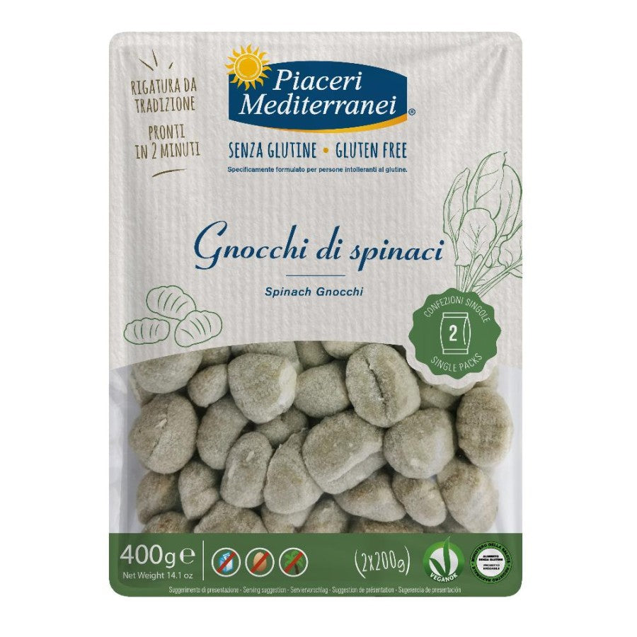 PIACERI MEDITERRANEI Gnocchi di Spinaci 400g