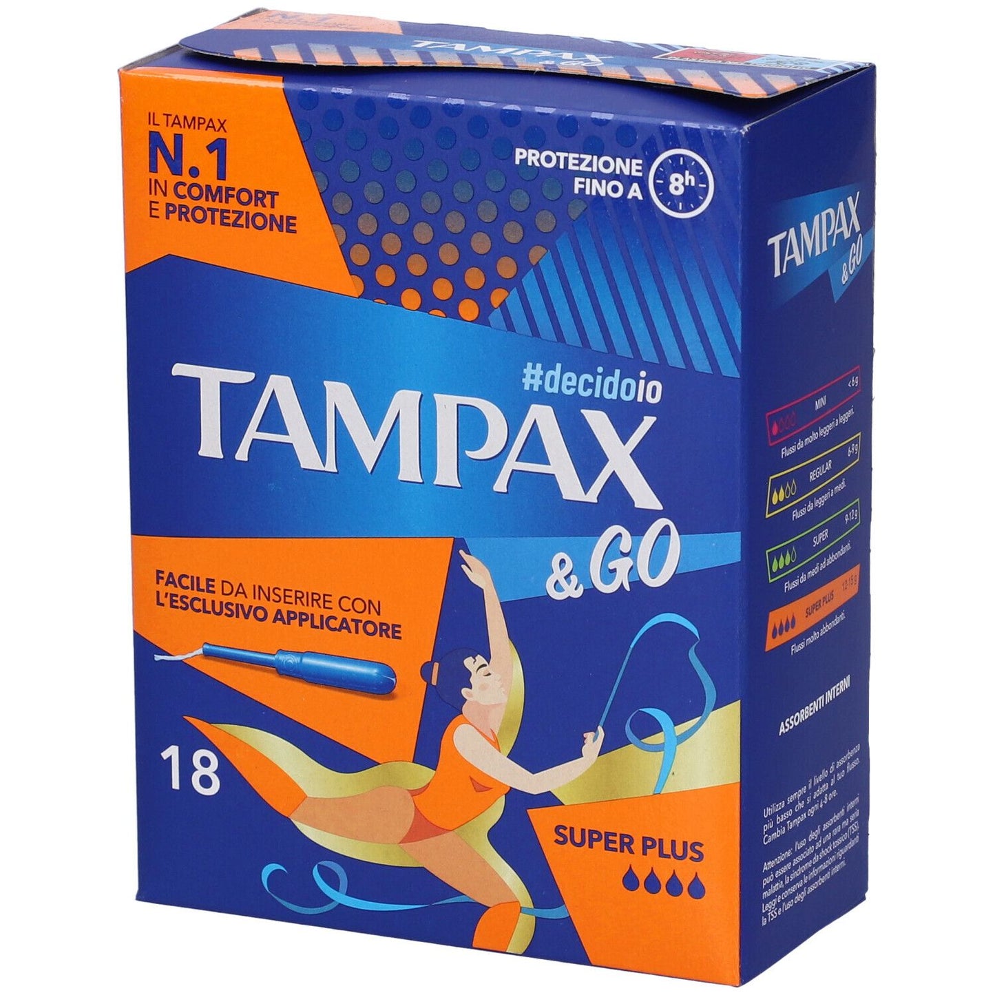 978847186 - TAMPAX &GO SUPER PLUS 18PZ