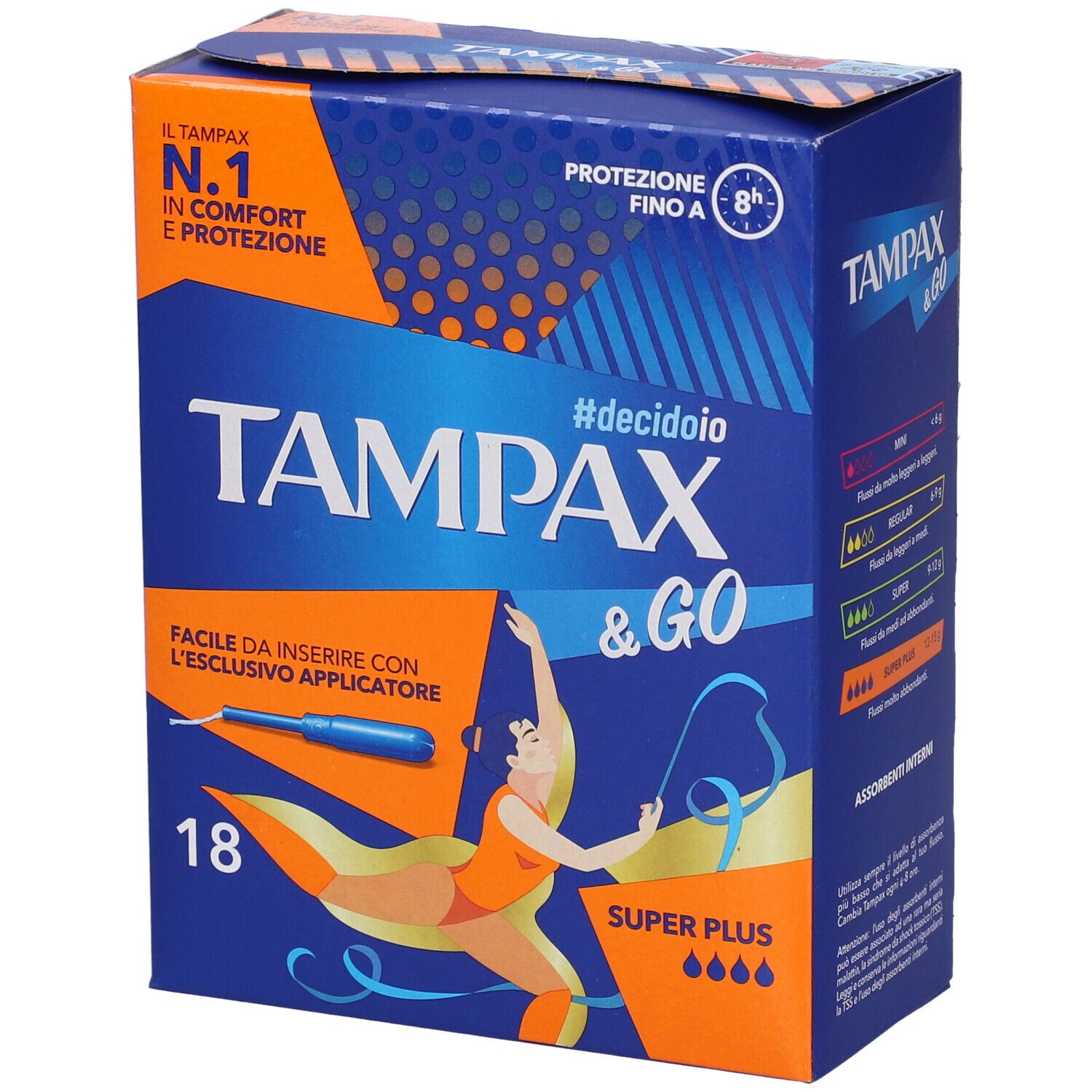 978847186 - TAMPAX &GO SUPER PLUS 18PZ