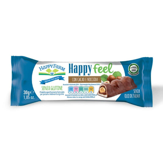 HAPPY FARM Feel con Cacao e Nocciola 30g