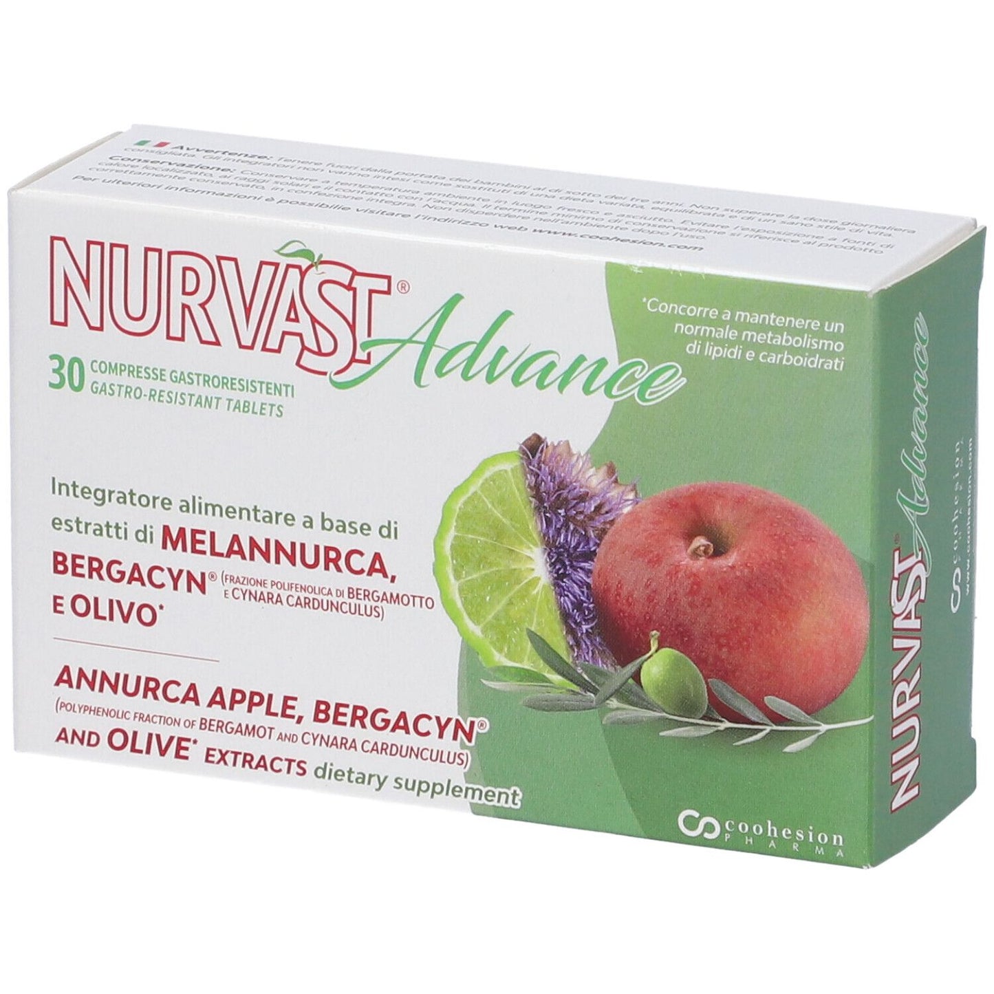 NURVAST ADVANCE 30CPR GASTROR
