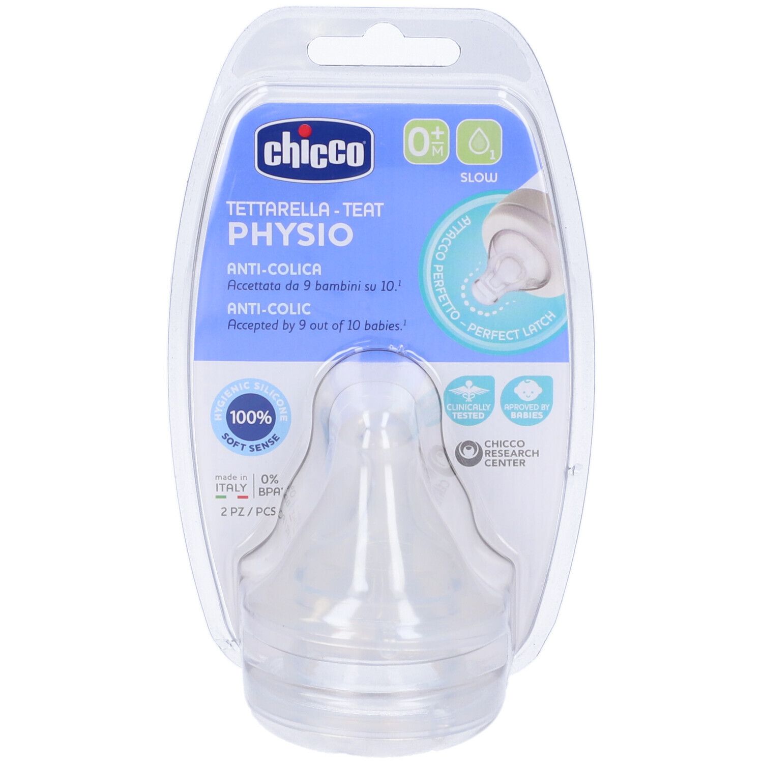 979256359 - CH TETT PERFECT5 0M SIL 2PZ 1F