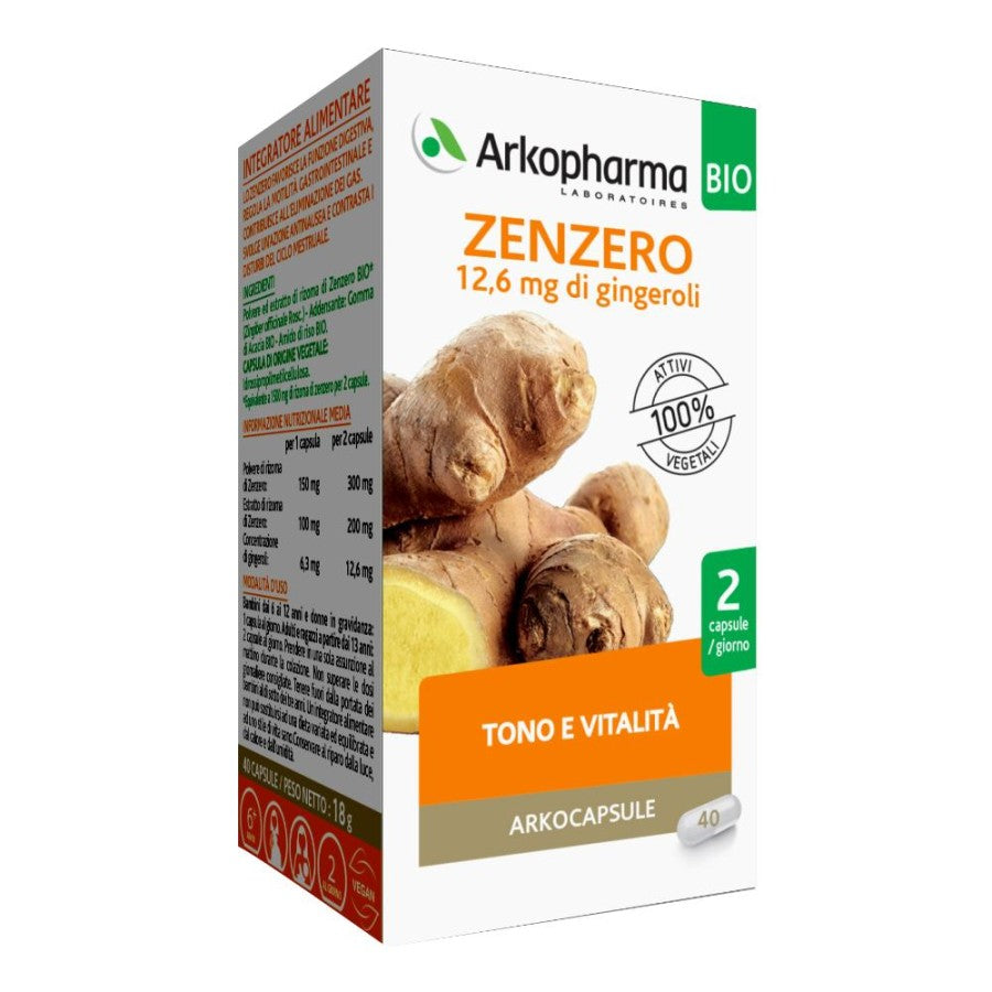 ARKOCAPSULE ZENZERO BIO 40CPS<
