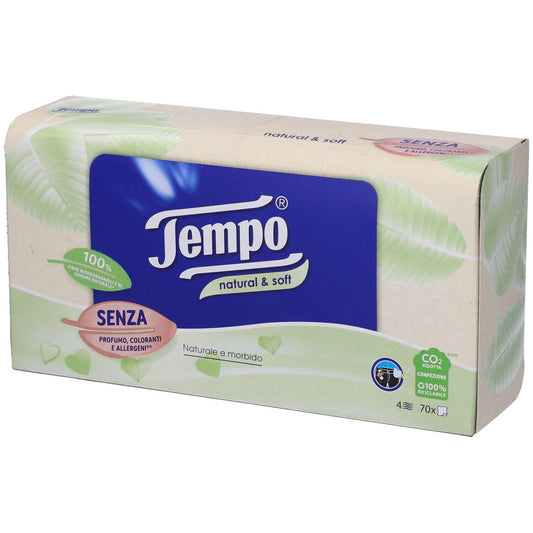 TEMPO BOX NATURAL&SOFT 70PZ