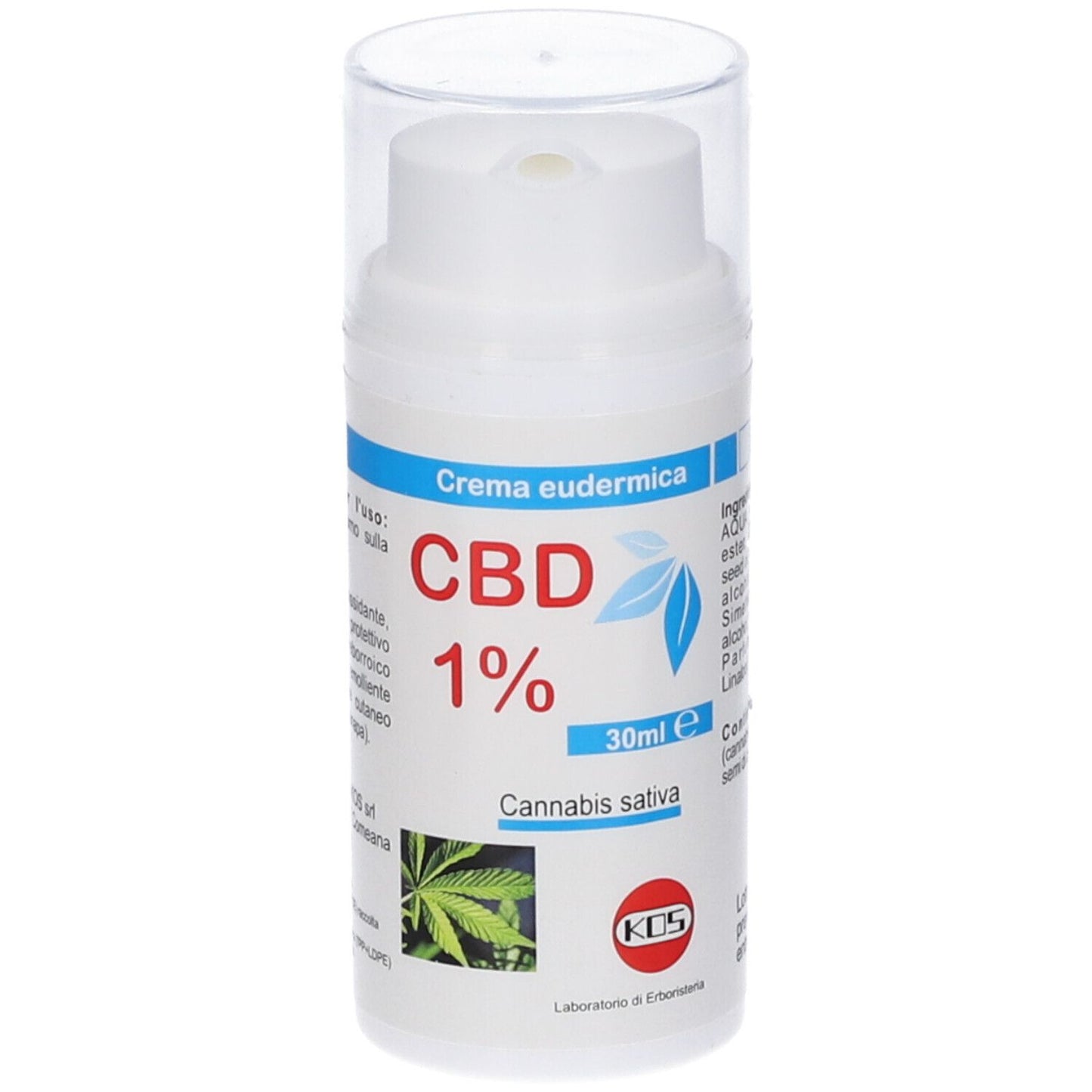CBD CREMA 1% 30ML (USO TOPICO)