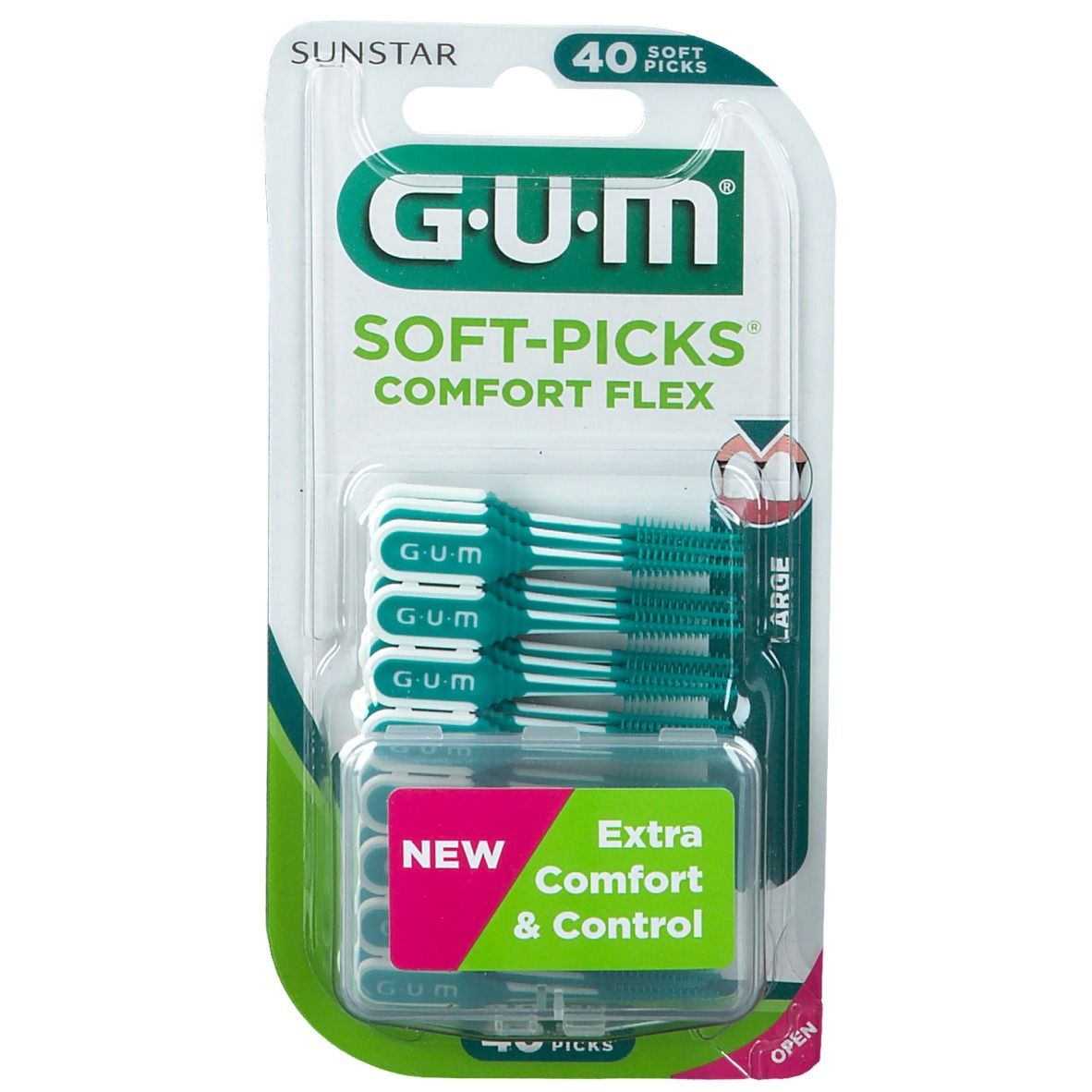 979394006 - GUM COMFORT FLEX LARGE 40PZ