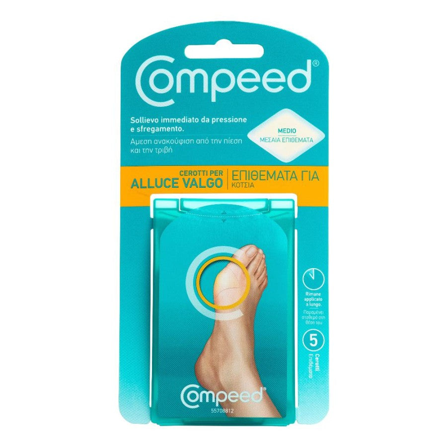 COMPEED CER ALLUCE VALGO 5PZ