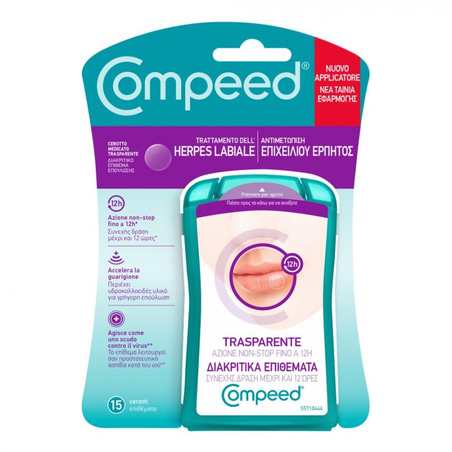 COMPEED HERPES LABIALE 15PZ