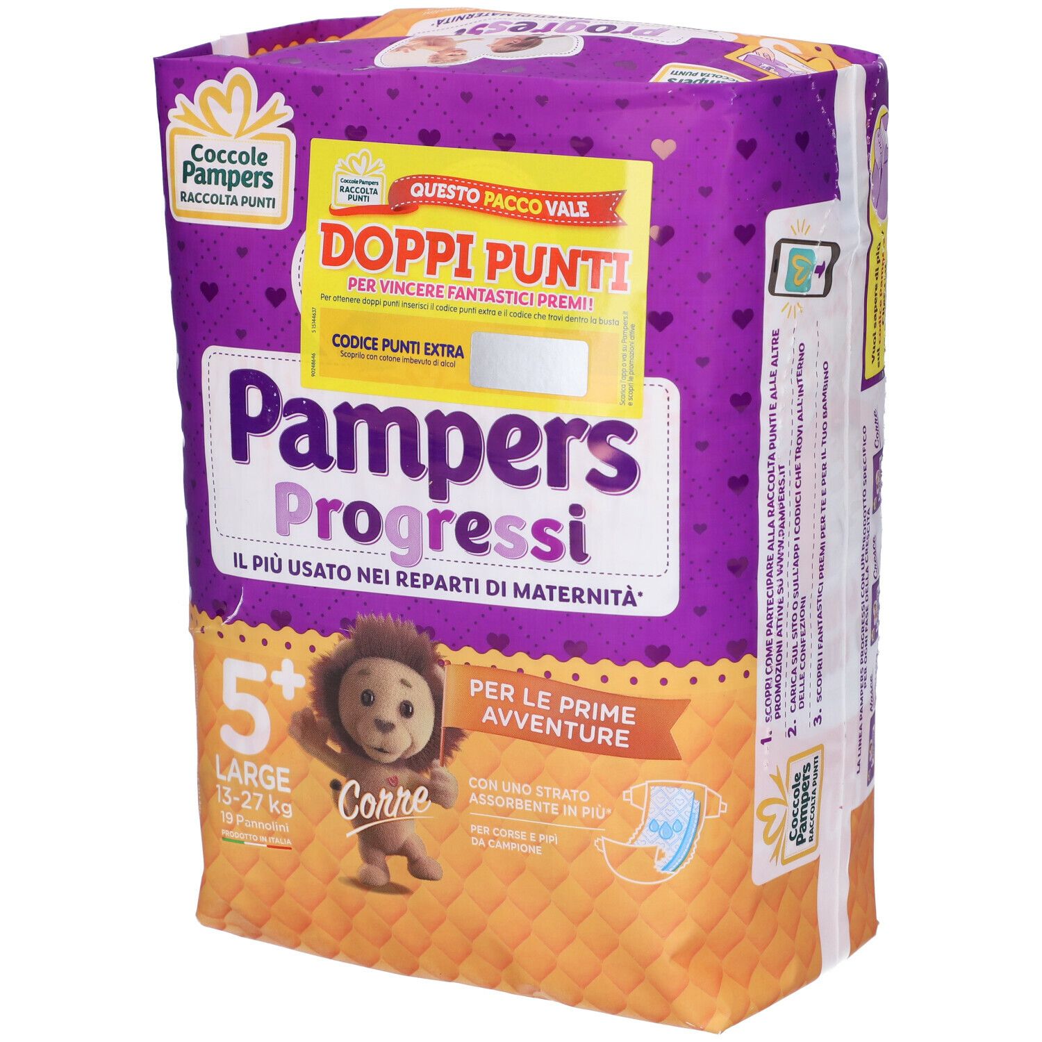979797471 - PAMPERS PROGRESSI LARGE 19PZ