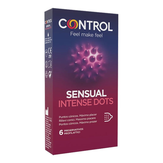 CONTROL Sensual Inten.Dots 6pz