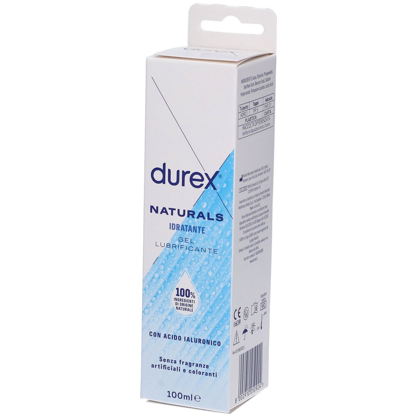 980136232 - DUREX NATURALS IDRATANTE 100ML