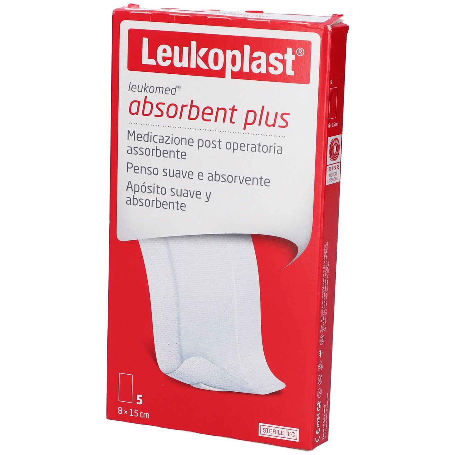 980189676 - LEUKOMED MEDIC TNT 8X15CM