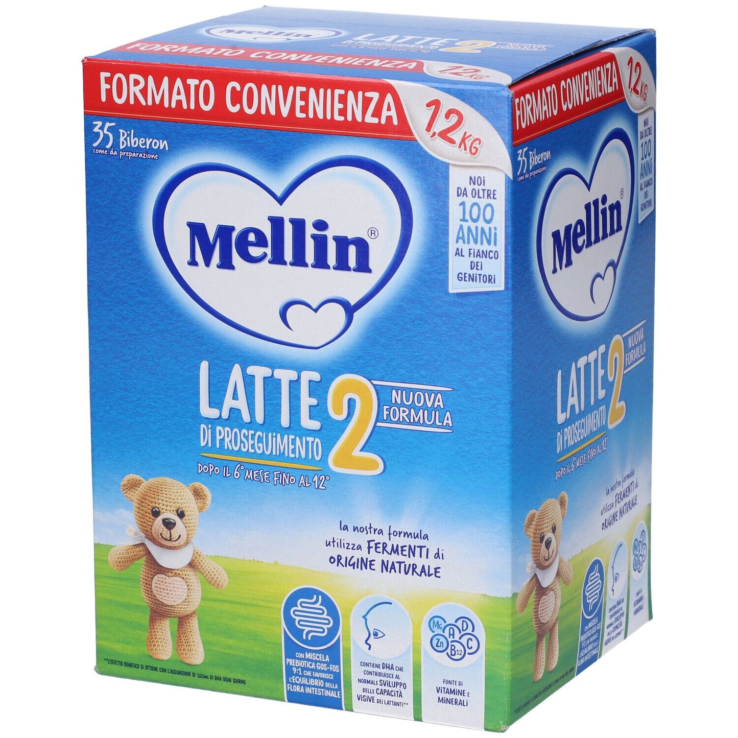 MELLIN 2 Latte Polvere 1200g