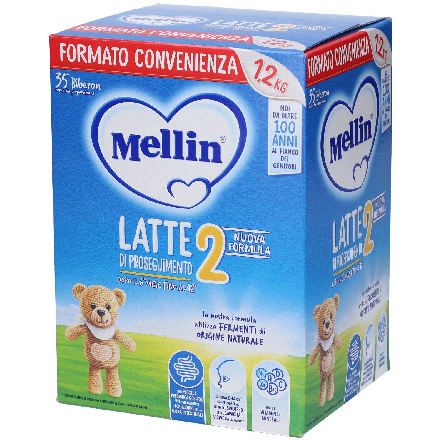 MELLIN 2 Latte Polvere 1200g
