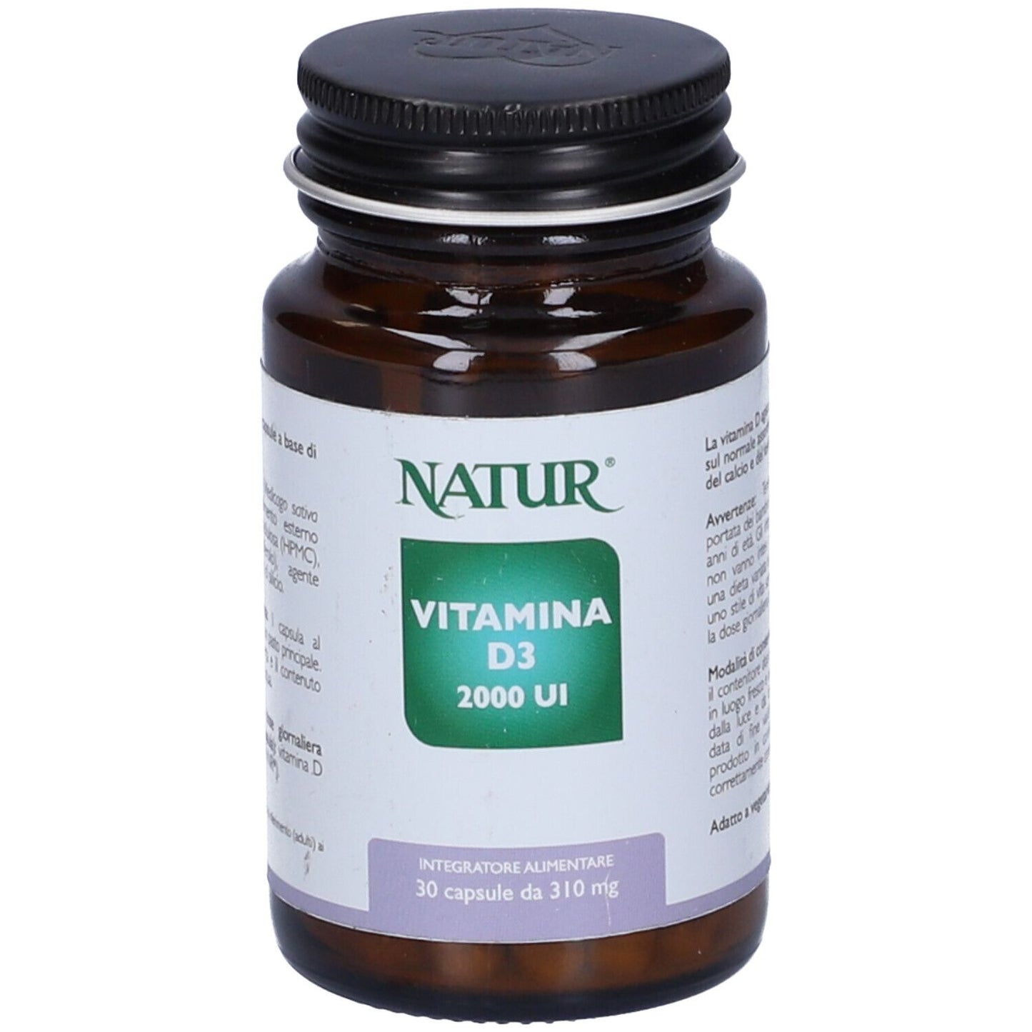 VITAMINA D3 30CPS NATUR