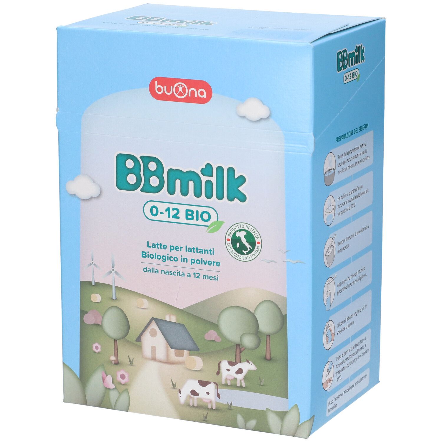 980258166 - BBMILK 0-12 BIO POLVERE 2BUST