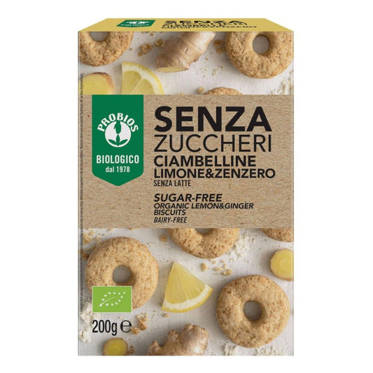 PROBIOS Ciambelline Limone/Zenzero 200g S/Z