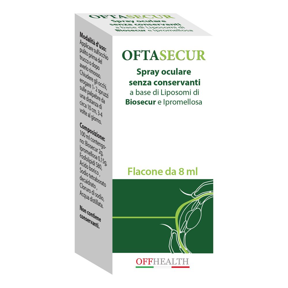 980426124 - OFTASECUR SPRAY OCULARE 8ML