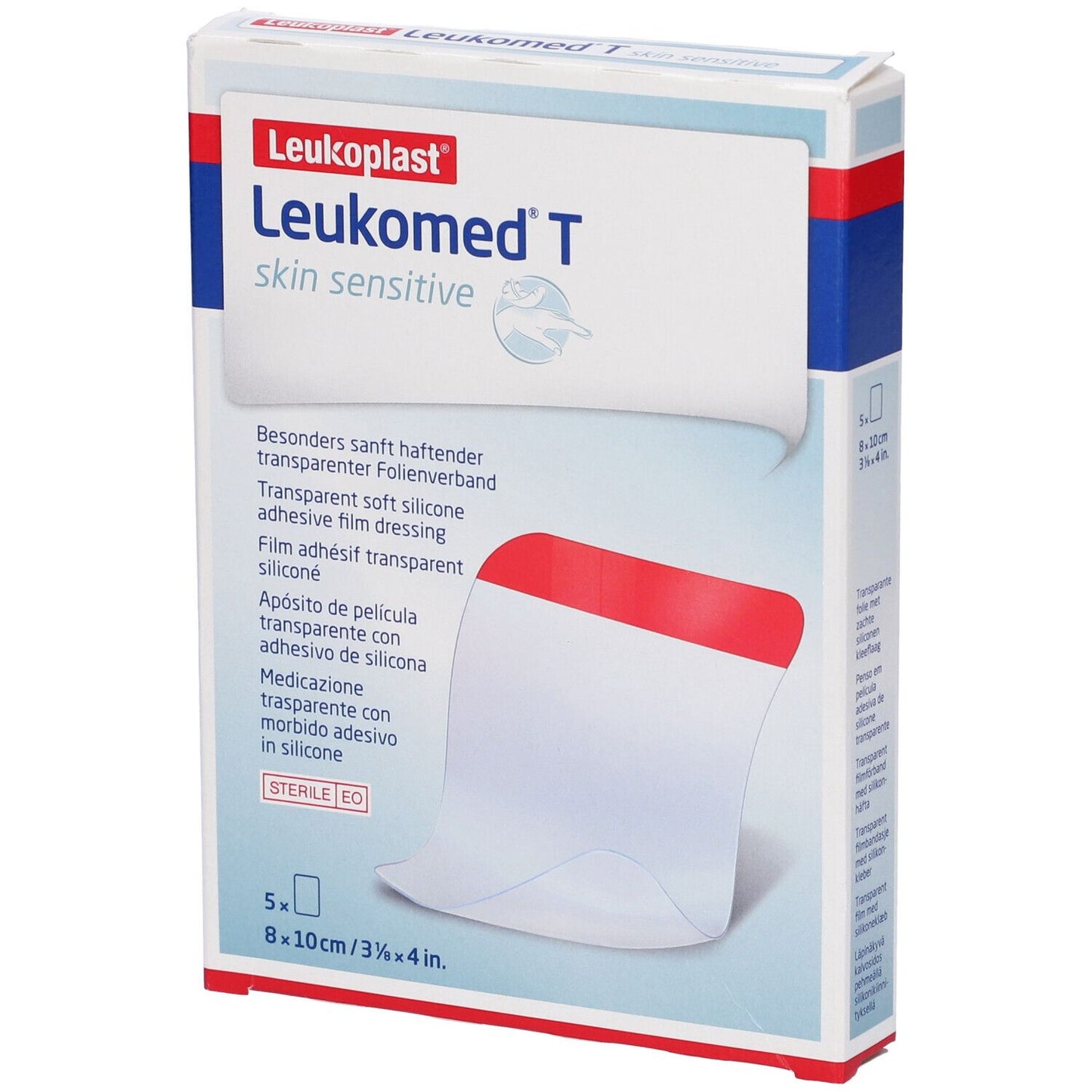 LEUKOMED T SKIN S MEDIC PO8X10
