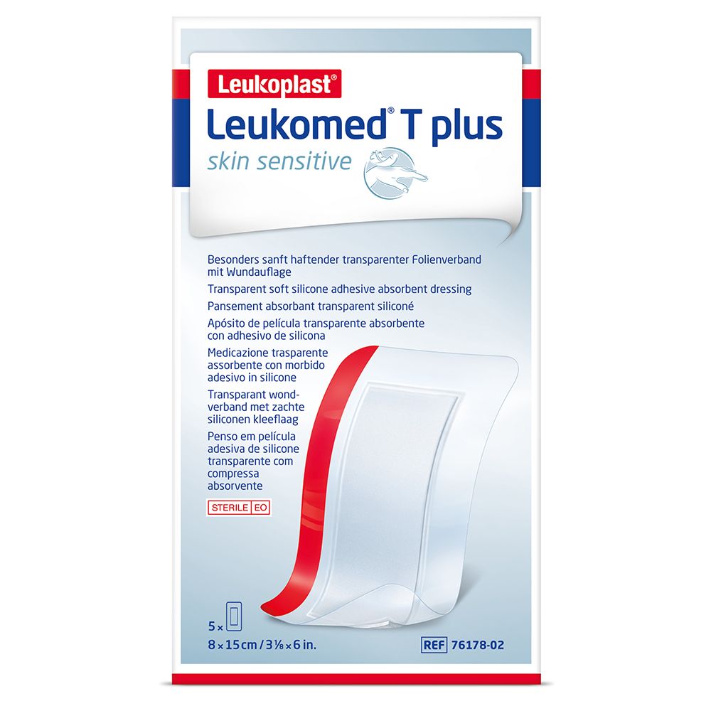LEUKOMED T Plus S&S 5 Medicazioni 8x15