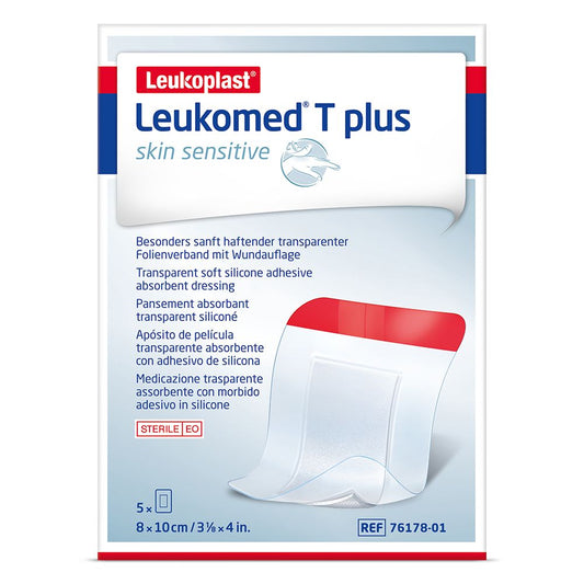 LEUKOMED T Plus S&S 5 Medicazioni 8x10