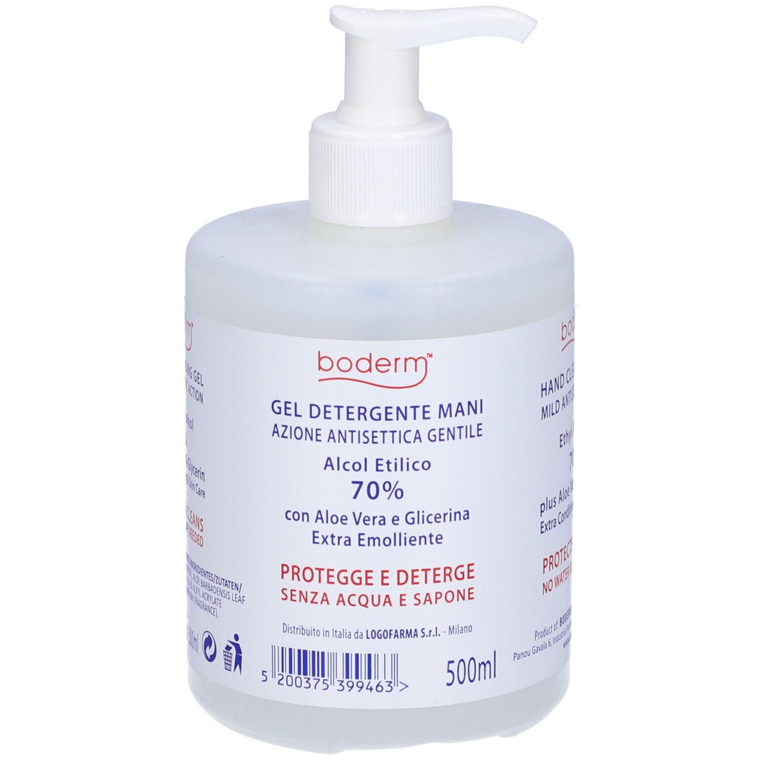 BODERM HAND Gel Disp.500ml