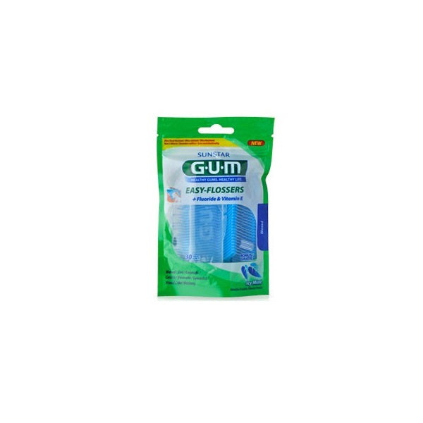 GUM EASY FLOSSERS FORCELLA30PZ
