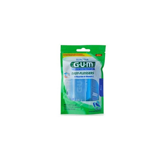 GUM EASY FLOSSERS FORCELLA30PZ