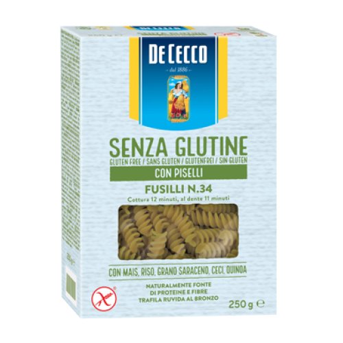 DE CECCO Fusilli n.34 con Piselli 250g