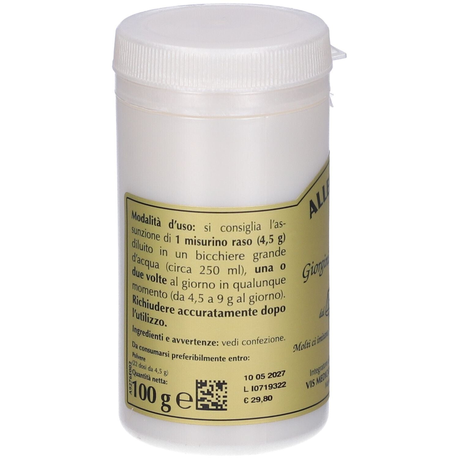 980510782 - ALLERGYVIS POLVERE 100G