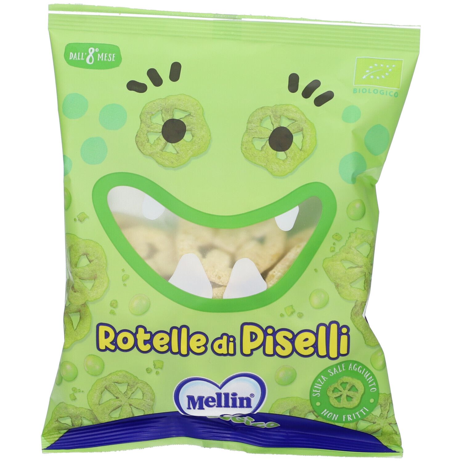 MELLIN SNACK BIO ROT PISEL 20G