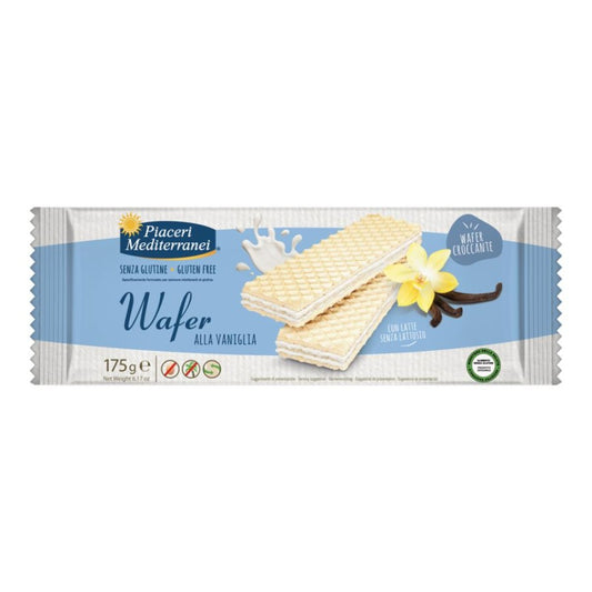 PIACERI MEDITERRANEI Wafer Vaniglia 175g