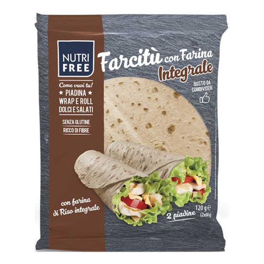 NUTRIFREE Piadina Integrale 2x60g