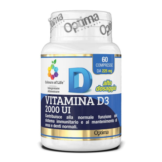 VITAMINA D3 2000 60 Cpr Colours