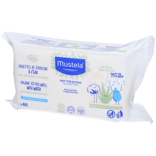 MUSTELA SALV ACQ COT BIO 60PZ