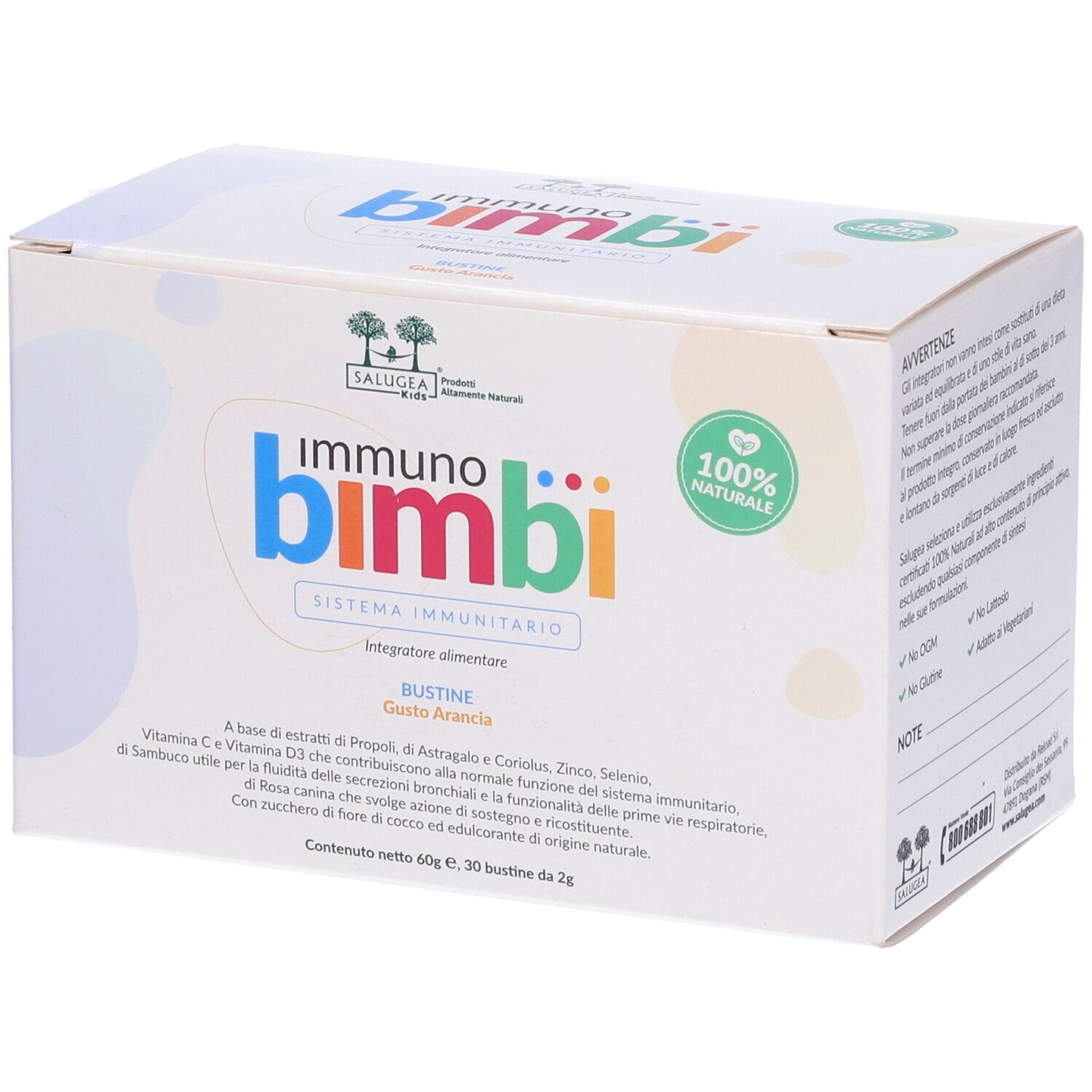 980810939 - SALUGEA IMMUNO BIMBI 30BUSTE
