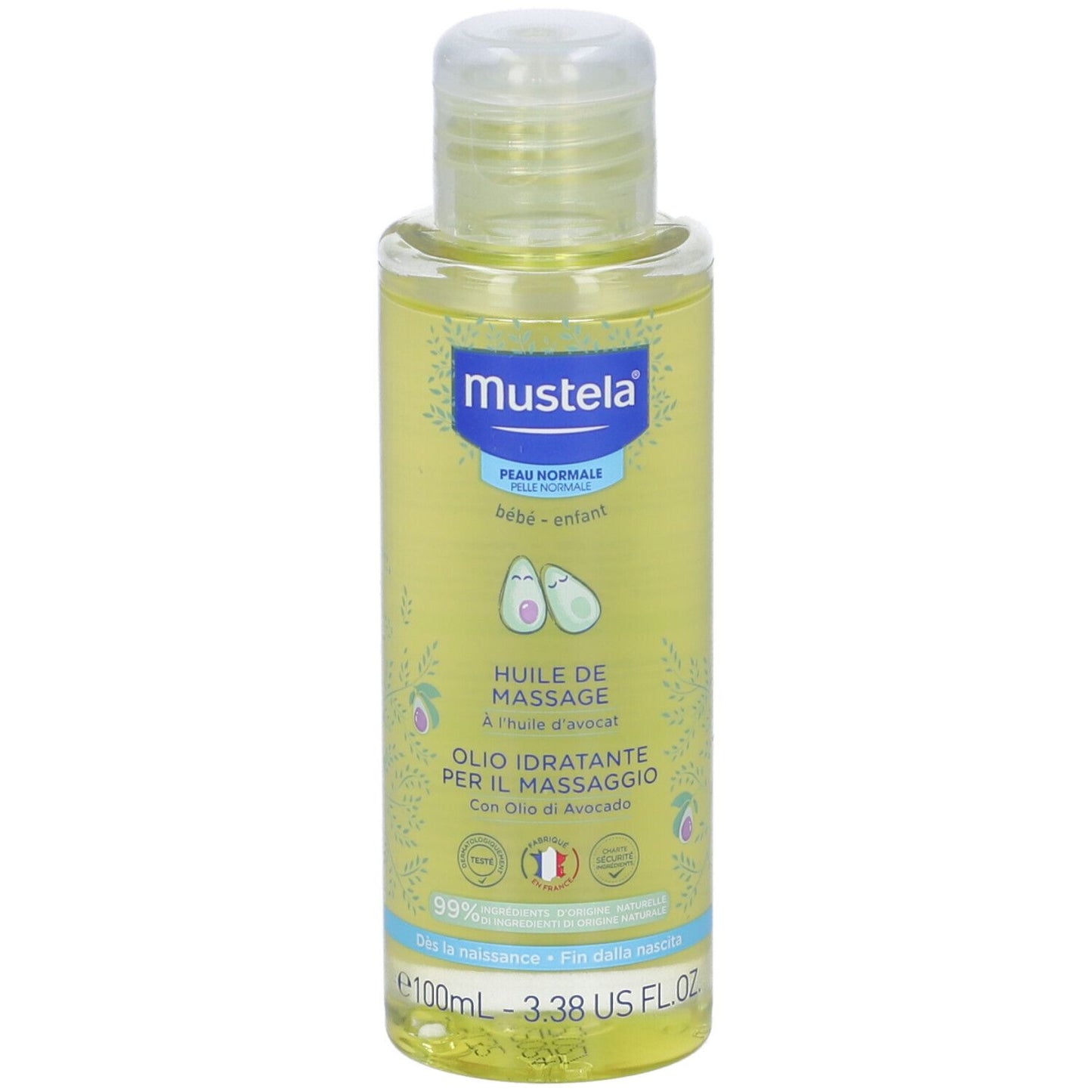 980814040 - MUSTELA OLIO MASSAG 100ML 2020