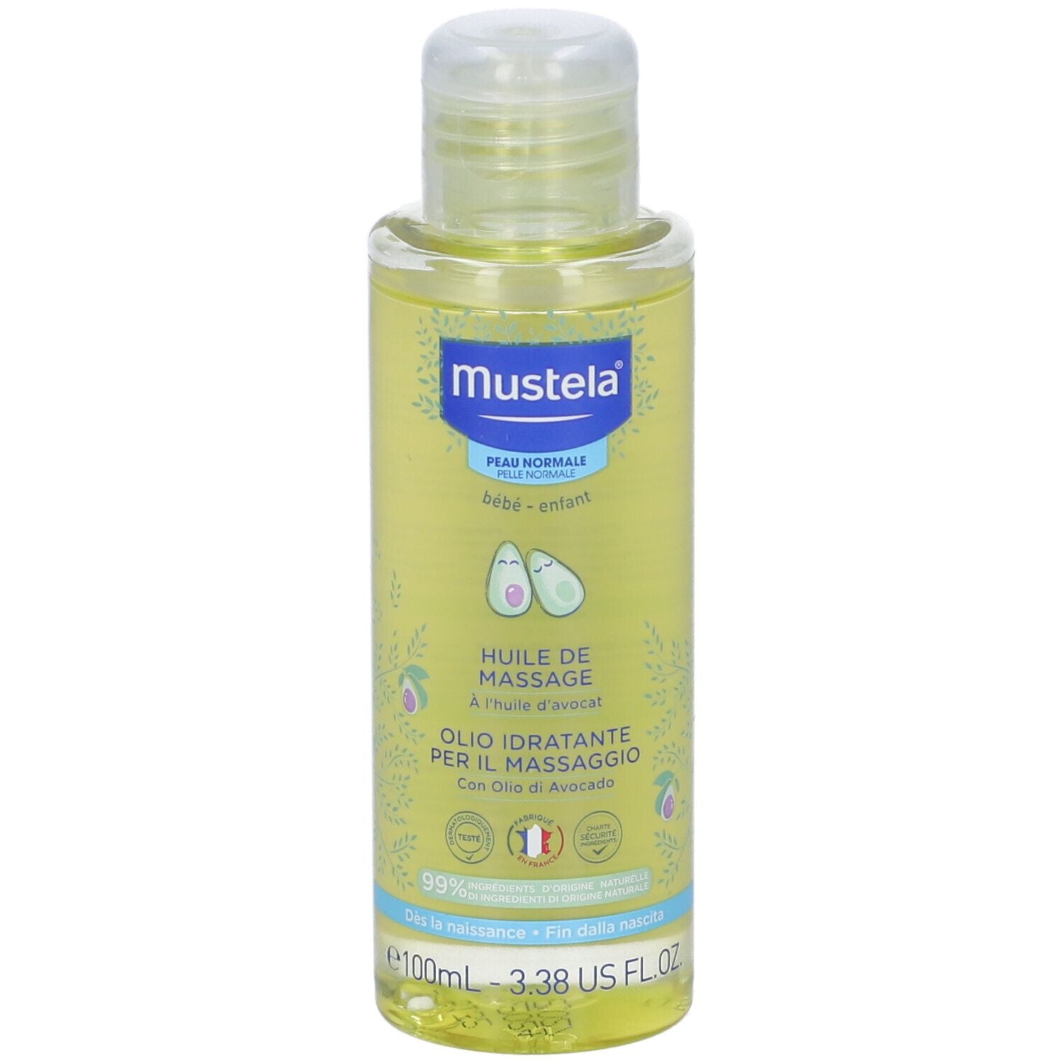 980814040 - MUSTELA OLIO MASSAG 100ML 2020
