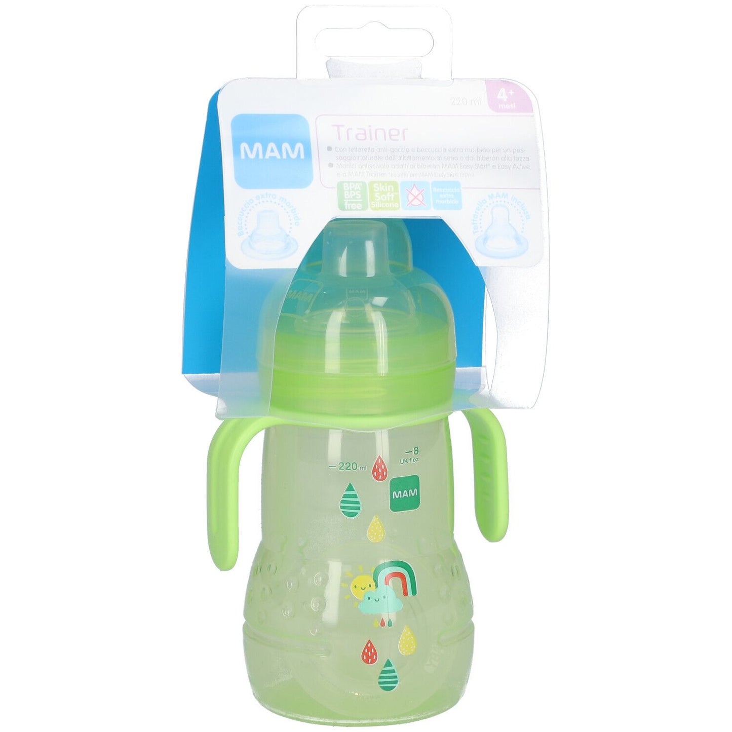 980818835 - MAM TRAINER 4+ SOFT SIL NEUTRO