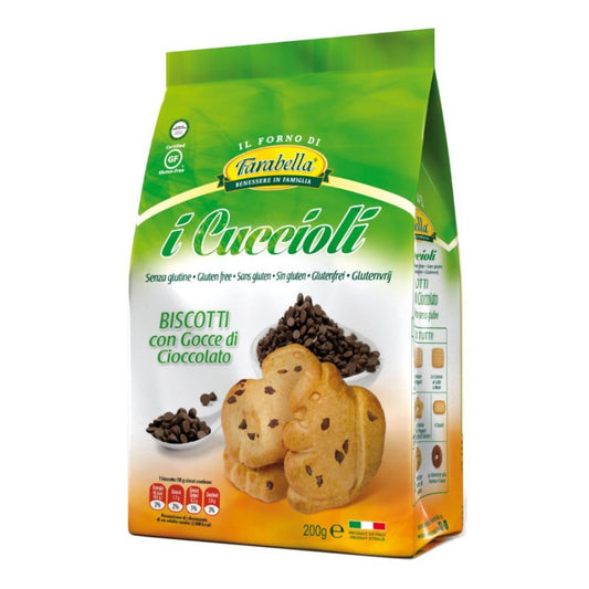 FARABELLA I Cuccioli con Gocce di Cioccolato 200g