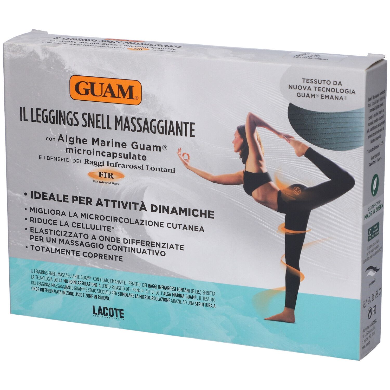 GUAM LEGGINGS SNELL MASSAGG S/M<