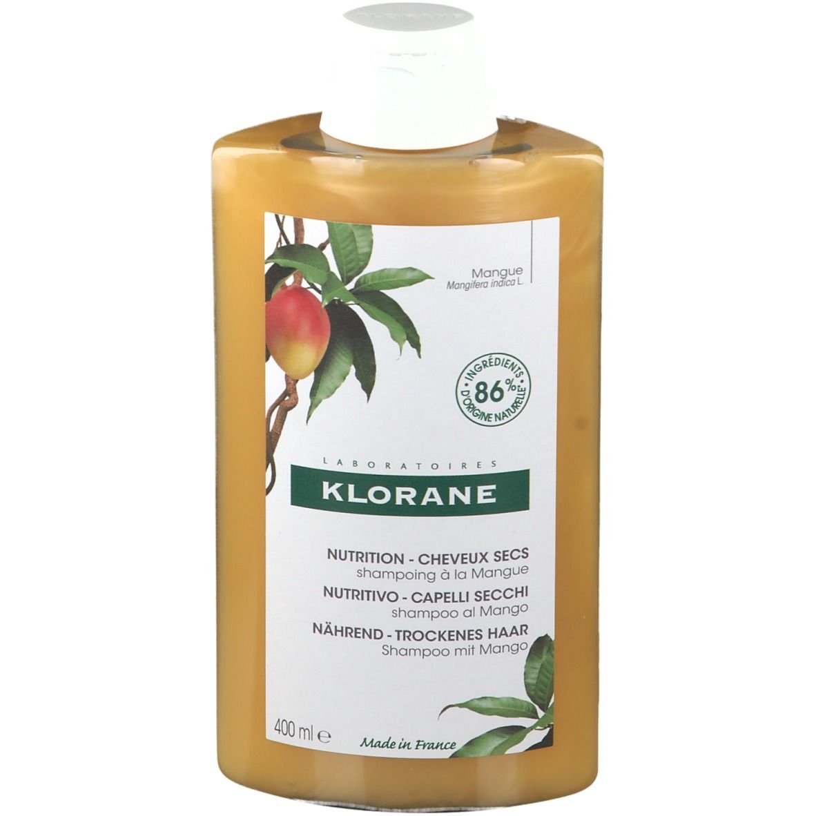 KLORANE SHAMPOO BURRO MAN400ML