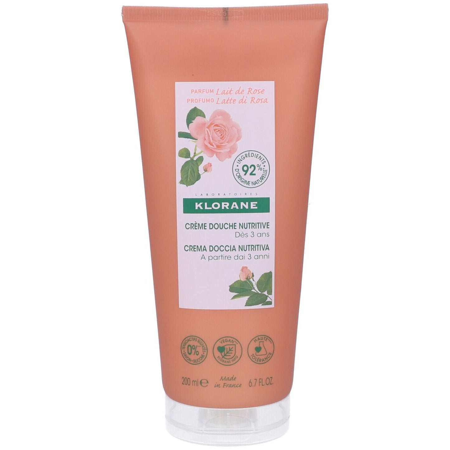 981391218 - KLORANE CREMA DOCCIA LATTE RA