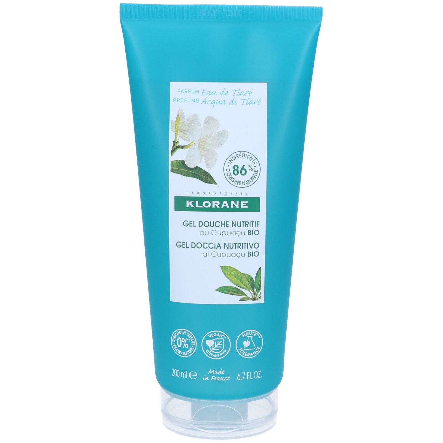 981391220 - KLORANE GEL DOCCIA EAU DE TIAR