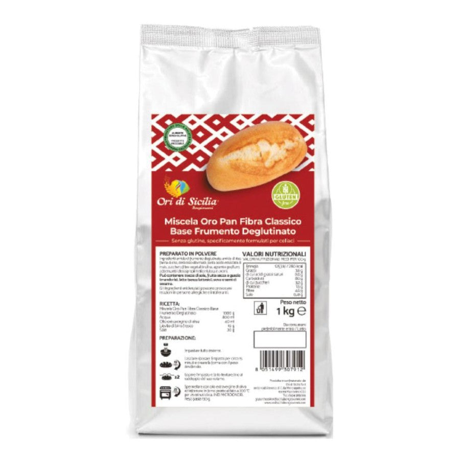 ORI DI SICILIA MixOro PanFibra Classico Deglutinato 1Kg