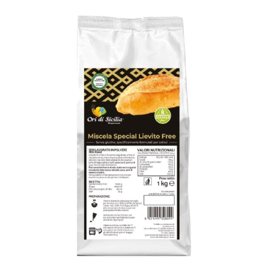 ORI DI SICILIA Mix Speciale Lievito Free 1Kg