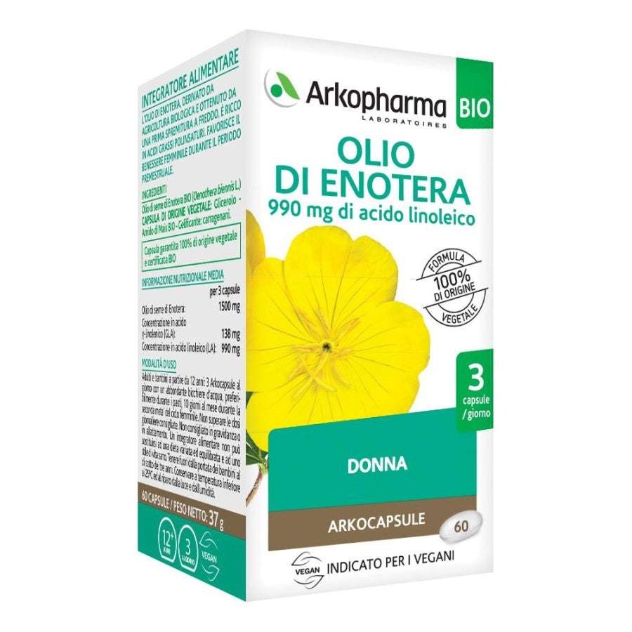 ARKOCAPSULE OLIO ENOTERA BI60CPS
