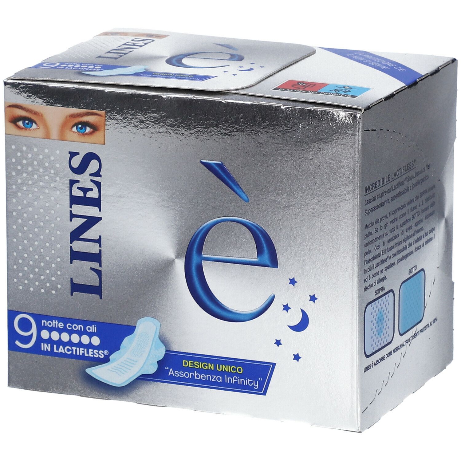 981460797 - LINES E' NOTTE ASSORBENTI 9PZ